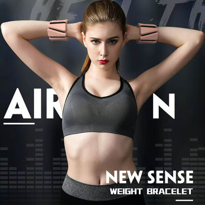Regulowane Ciężarki Modułowe Nasamte / Bransolety Fitness z Żeliwnym Wkładem