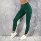 Damskie Leginsy Sportowe High-Waist z Kieszenią na Telefon – Push-Up Slim Fit