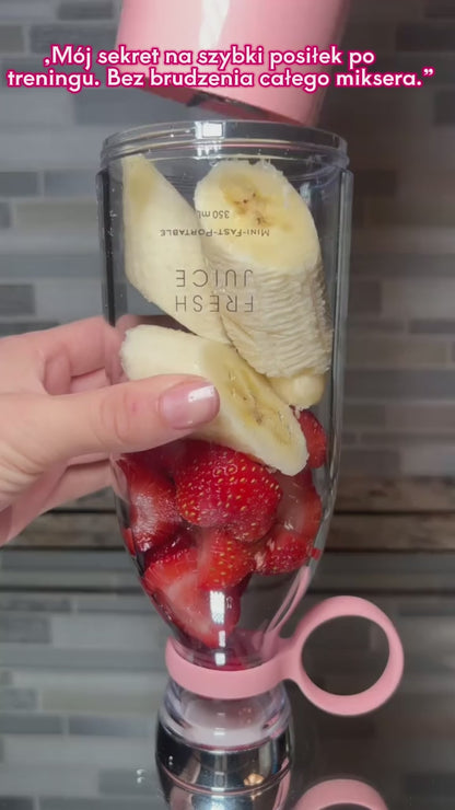 Bezprzewodowy Blender Osobisty i Butelka Fresh Juice (Wersja Letnia)