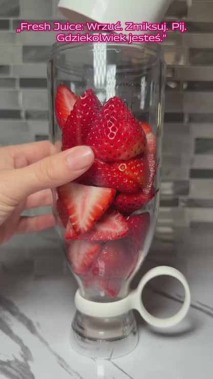 Bezprzewodowy Blender Osobisty i Butelka Fresh Juice (Wersja Letnia)